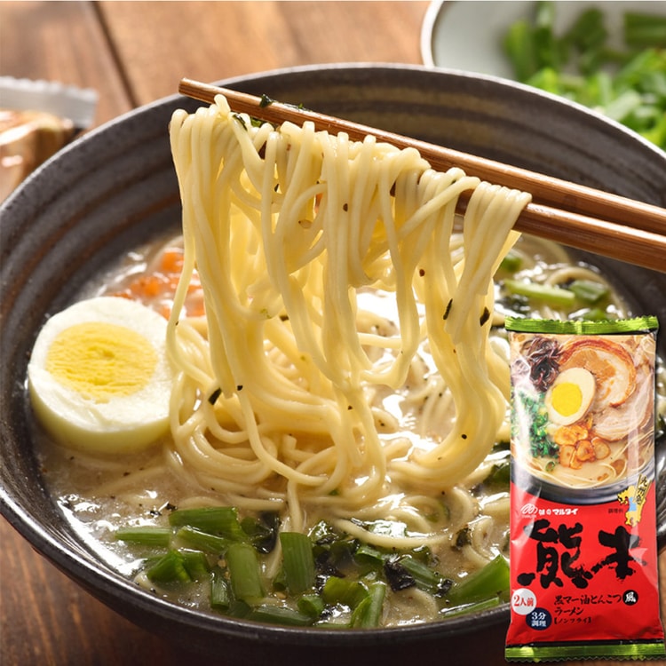 Kumamoto Tonkotsu Ramen 2 Servings 186g - Yami.com