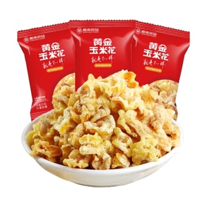 【中国直邮】 紫东食品 黄金玉米花(蛋花奶油味) 永明爆米花火锅店同款 200g(10包装)
