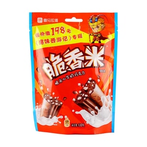 Cocoa Flavor Rice Cracker, 4.23 oz
