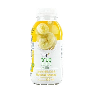 越南TH TRUE 天然香蕉牛奶 300ml 【越南國民品牌】