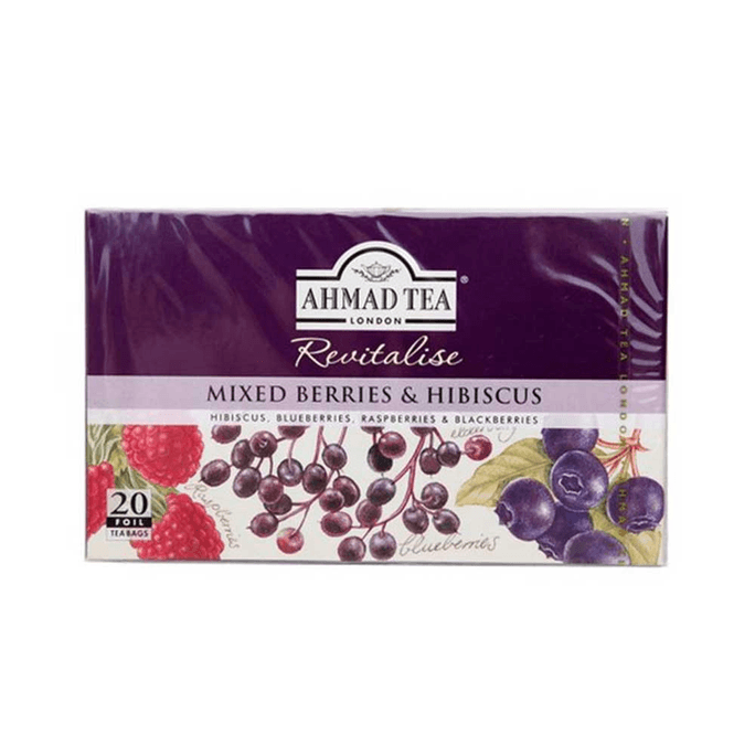 Ahmad Tea Mixed Berries & Hibiscus Herb Tea 20p