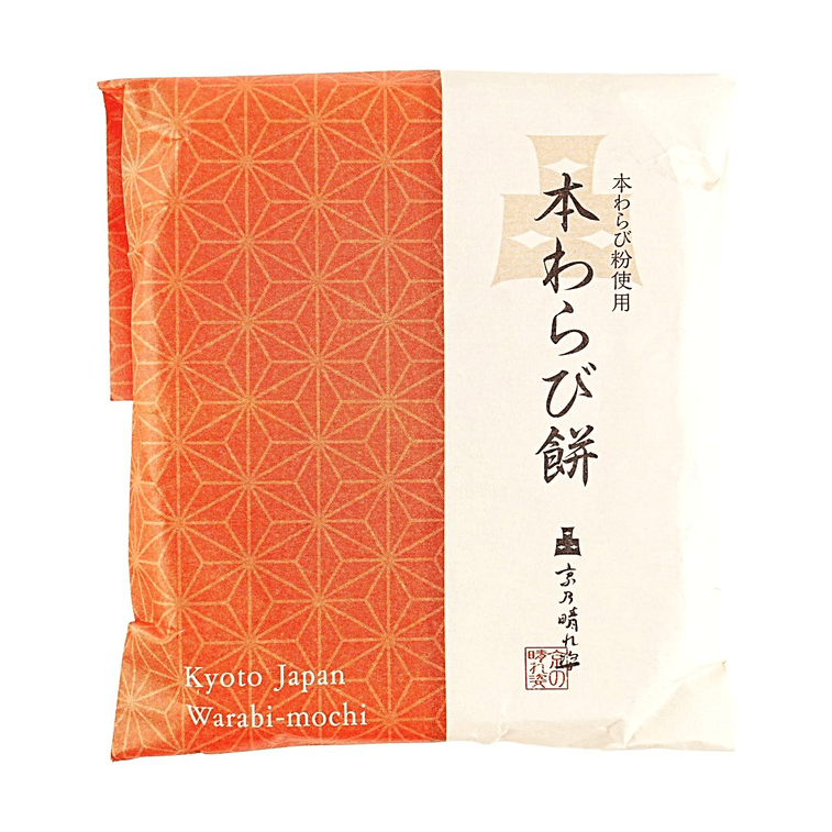 Kyoto Warabimochi,Mochi with Kinako & Brown Sugar Syrup, 4.23 oz 【Soft & Fragrant】【Japanese Wagashi Dessert】 5