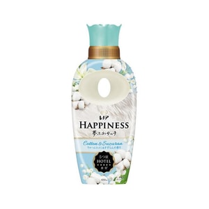[일본 직송] 일본 P&G 레노르 해피니스 드림 소프트너 웜 코튼 앤 은방울꽃 향 450ml