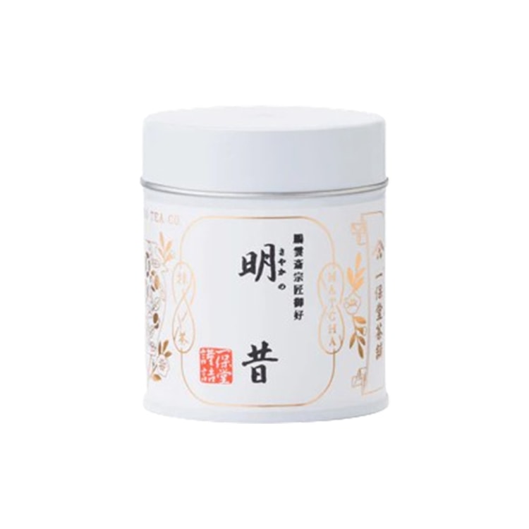 日本直邮】日本京都老铺一保堂茶铺抹茶粉明昔浓茶40g 约一周发货