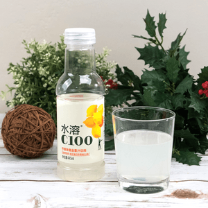 C100 Lemon Flavor Juice Water, 15 fl oz