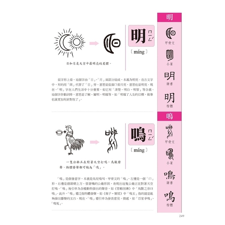 繁體 圖解 說文解字 畫說漢字 1000個漢字的故事 暢銷典藏版 亚米