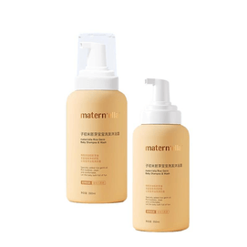 【中国直邮】 子初 婴儿洗发沐浴露二合一 350ml*2个