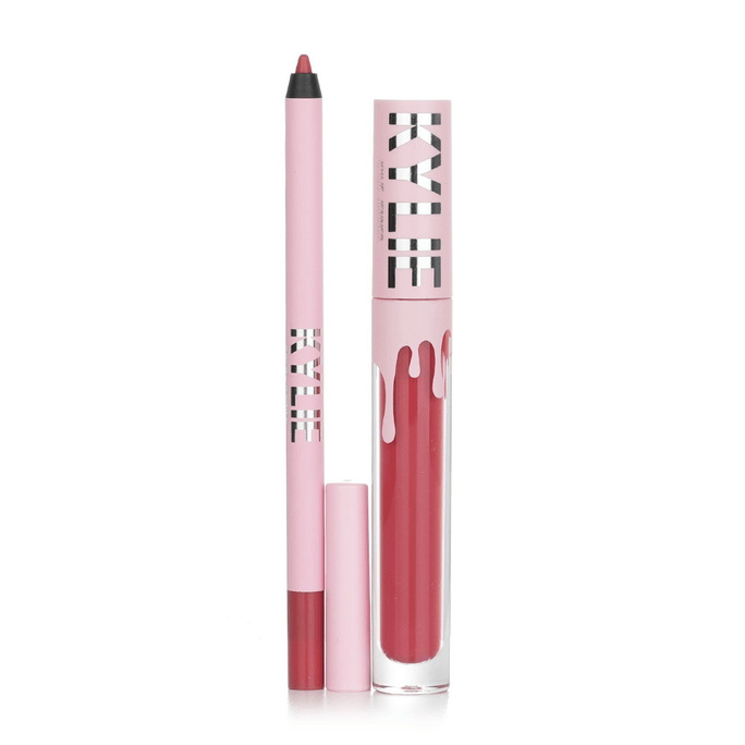 【香港直邮】Kylie Cosmetics凯莉·詹娜 Matte Lip Kit: Matte Liquid Lipstick 3ml + Lip Liner 1.1g - # 500 Kristen Matte 2pcs