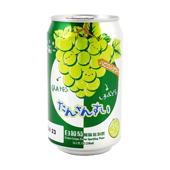 Green Grapes Flavor Sparkling Water 11.15 fl oz