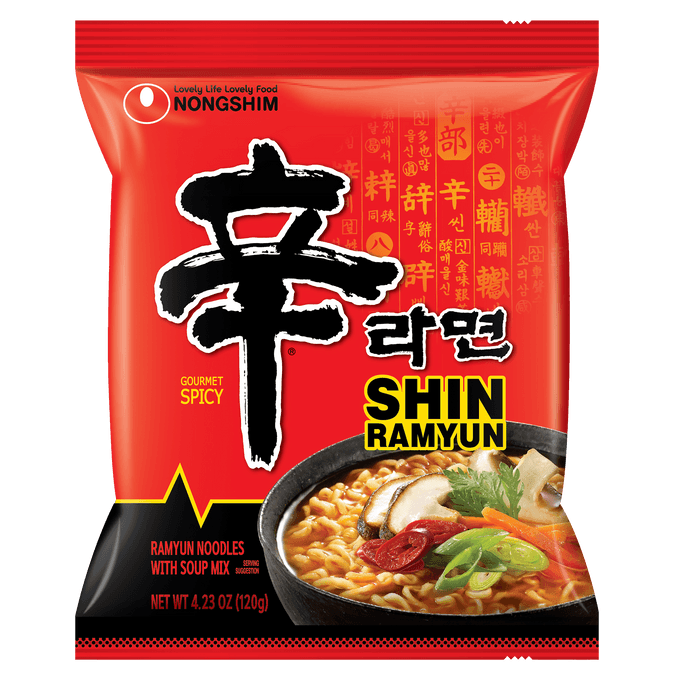 Shin Ramyun, 4 Pack