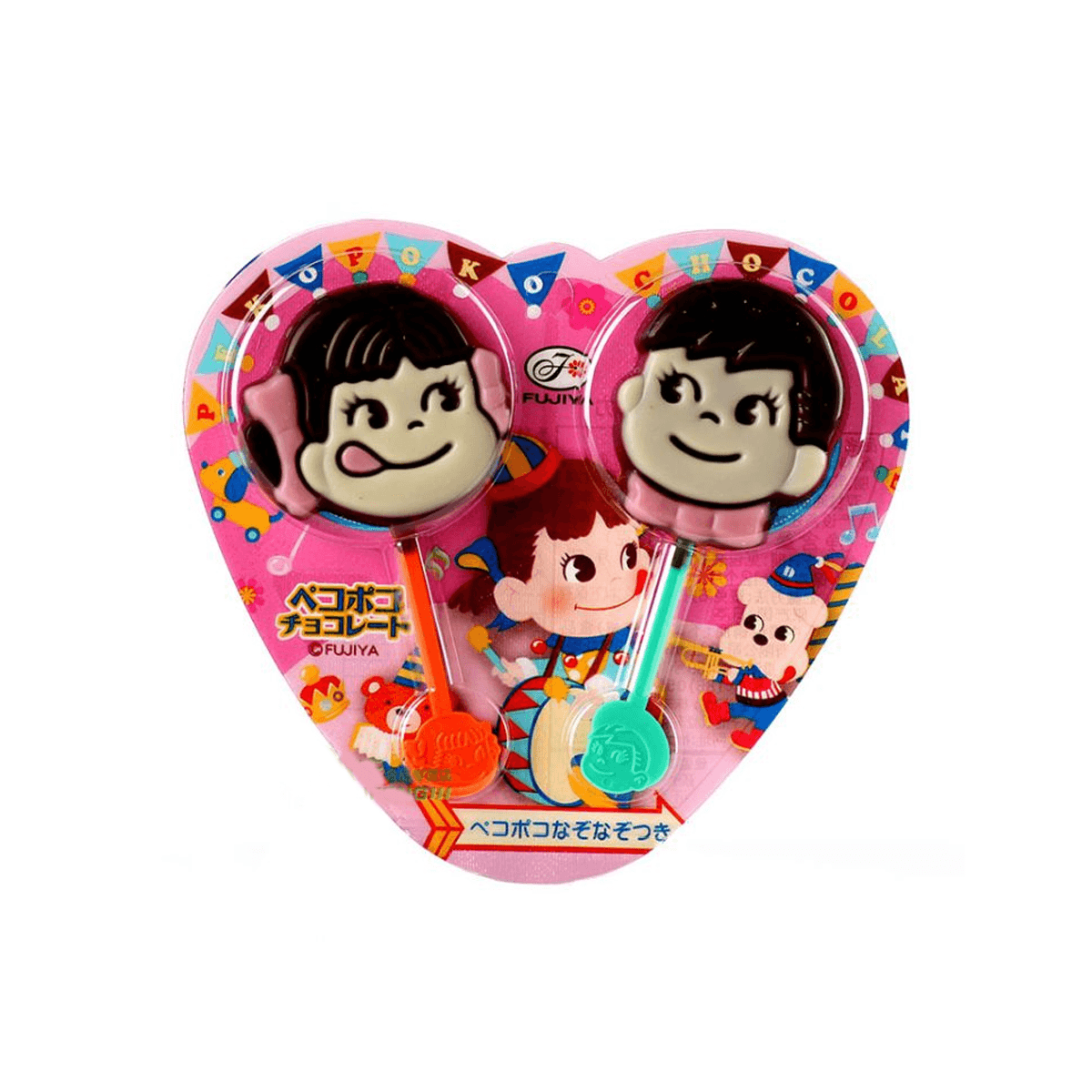 日本fujiya不二家巧克力棒棒糖2枚入怎么样