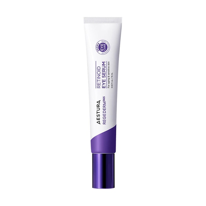 韩国AESTURA瑷丝特兰 REGEDERM365视黄醇紧致眼部精华 抗皱淡纹眼精华 15ml【视黄醇抗老 紧致眼周】