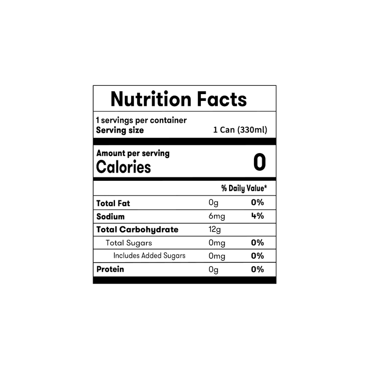 【Value Pack】Genki FOREST White Peach Soda Sparkling Water, 0 White Sugar 0 Calories,11.15fl oz*6 11