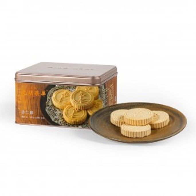 Wing Wah Almond Cookies (18pcs Canned) 450 g