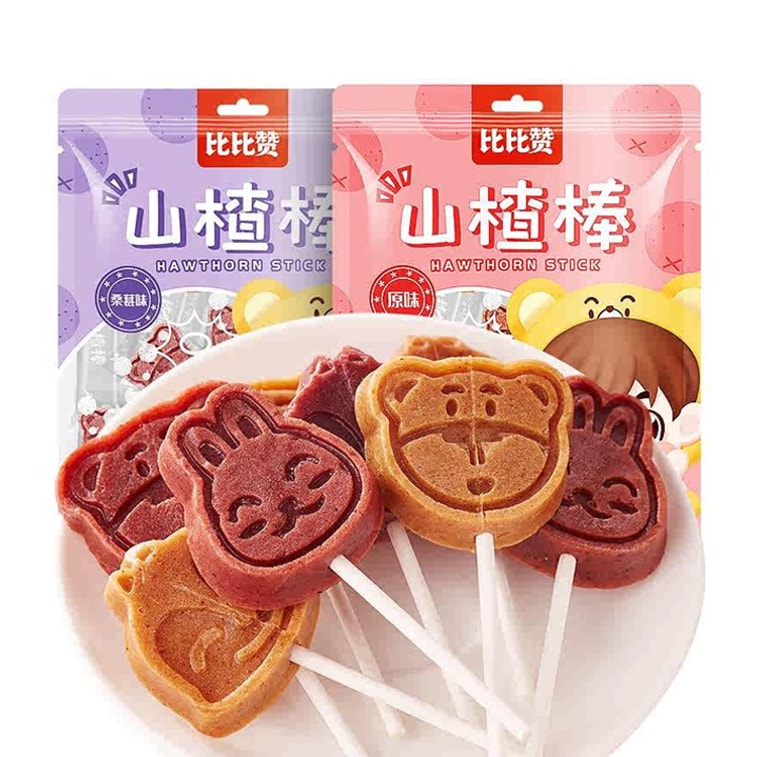  [Tangy and Sweet] Original Hawthorn Sticks 100g Candied Hawthorn Lollipop Popular Office Snack 5