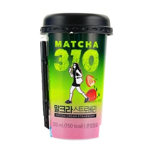 Matcha Strawberry Cream Latte 6.76 fl oz【Korea Trendy】