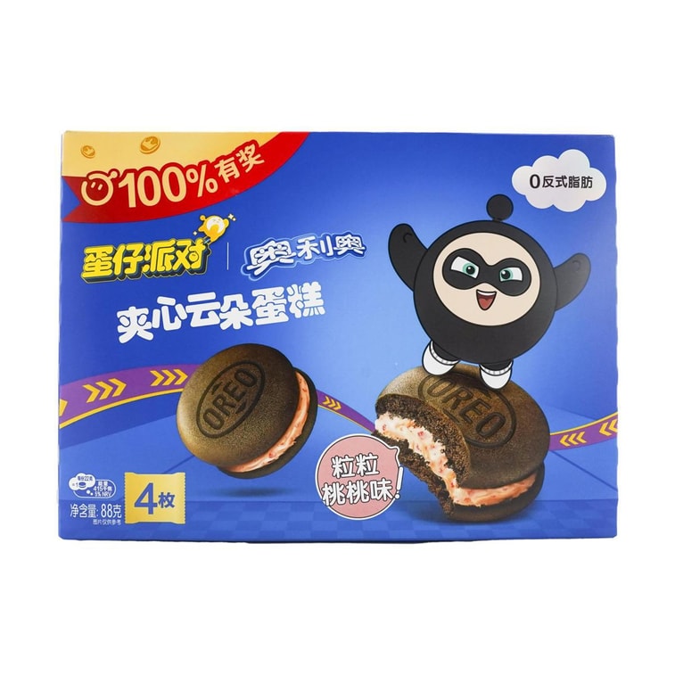 오레오 케이크스터 소프트 스낵 케이크, 복숭아 크림 필링, 3.1온스 5