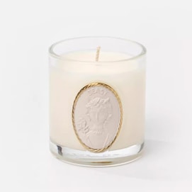 Black Vanilla Botanical Scented Candle, Flower God's Dream Collection, 140g, Home Ambience Fragrance