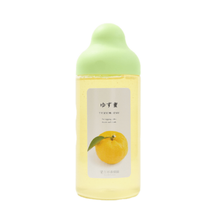 【日本直邮】杉养蜂园水果蜂蜜柚子果汁蜜富含VC 柚子味500g