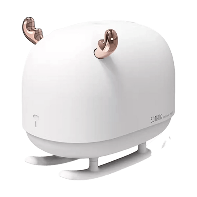 向物SOTHING 氛围USB加湿器 静音大雾量 迷你便携式小夜灯 雪橇鹿