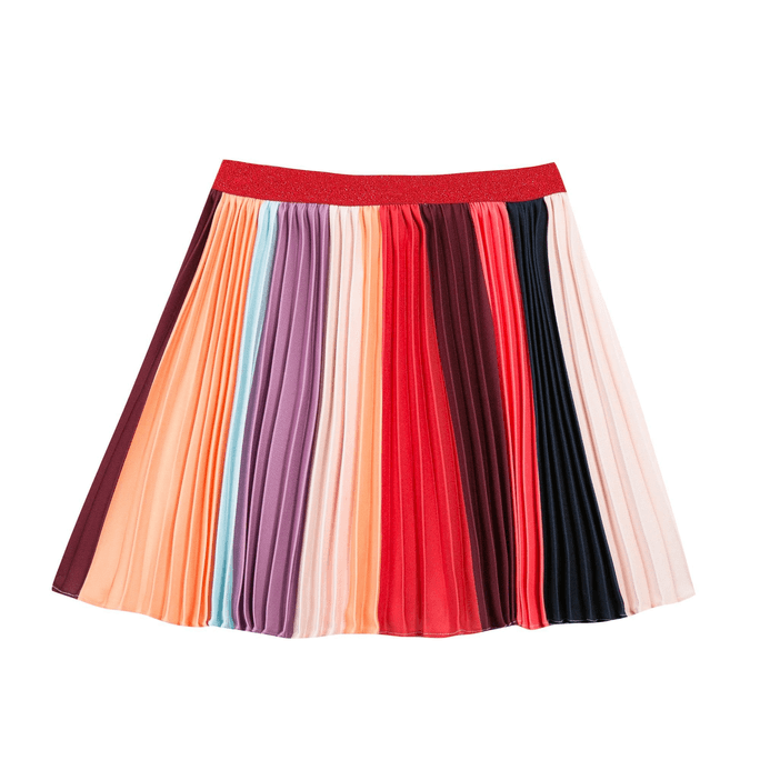 Paul Smith Junior Kids Girl Rainbow Striped Skirt 6Y