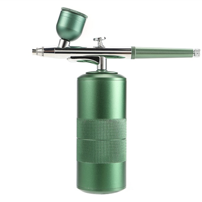 Handheld Oxygen Injector High Pressure Nano Oxygen Injector Home Use Spray Injector Green