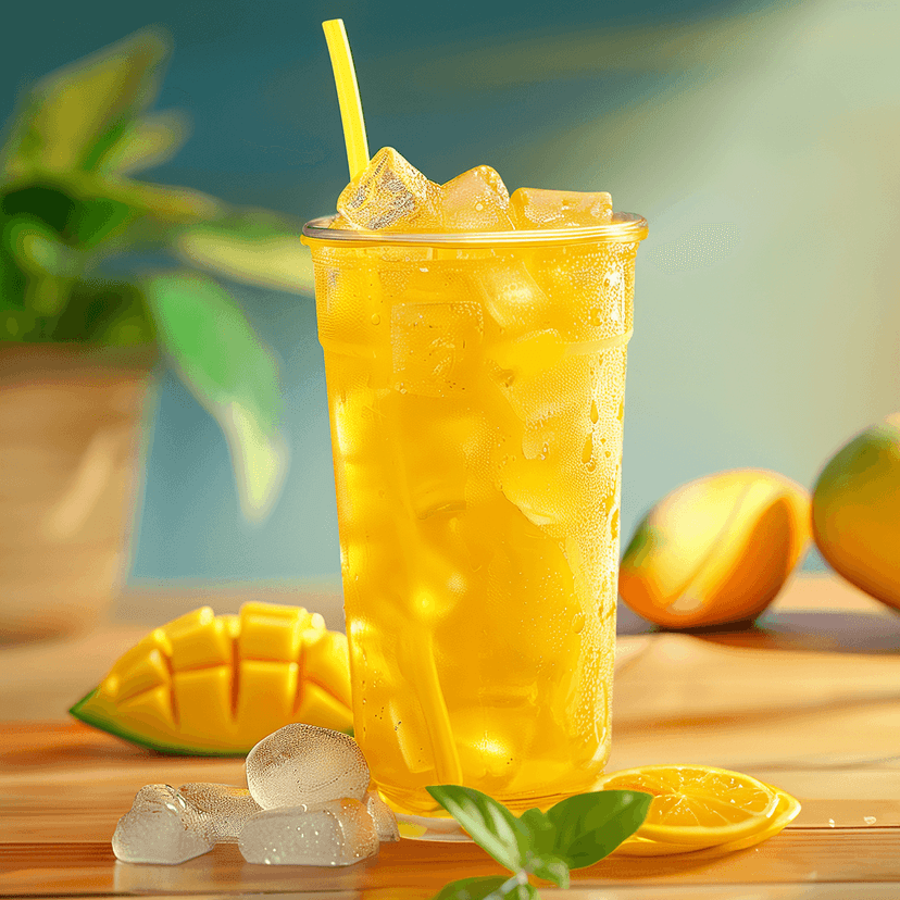 Mango Creamy Soda, 16.6 fl oz