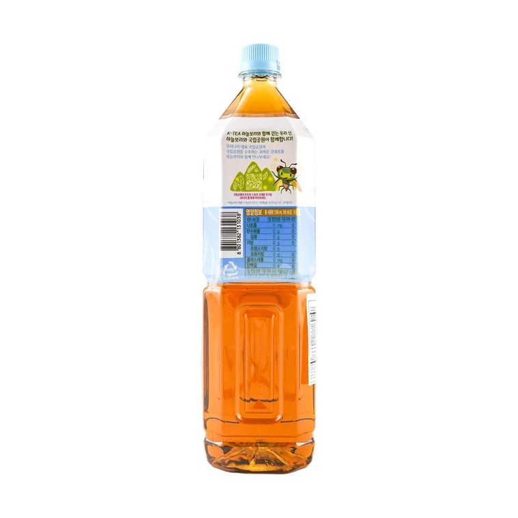 【0糖0脂0卡】韩国WOONGJIN熊津 大麦茶饮料 大瓶装 1.5L 9