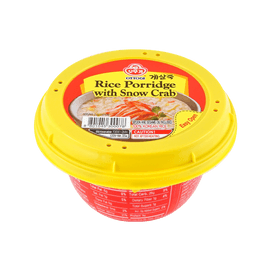 韩国OTTOGI / OTOKI不倒翁 营养美味粥 海鲜雪蟹味 2分钟即食 1人份 285g