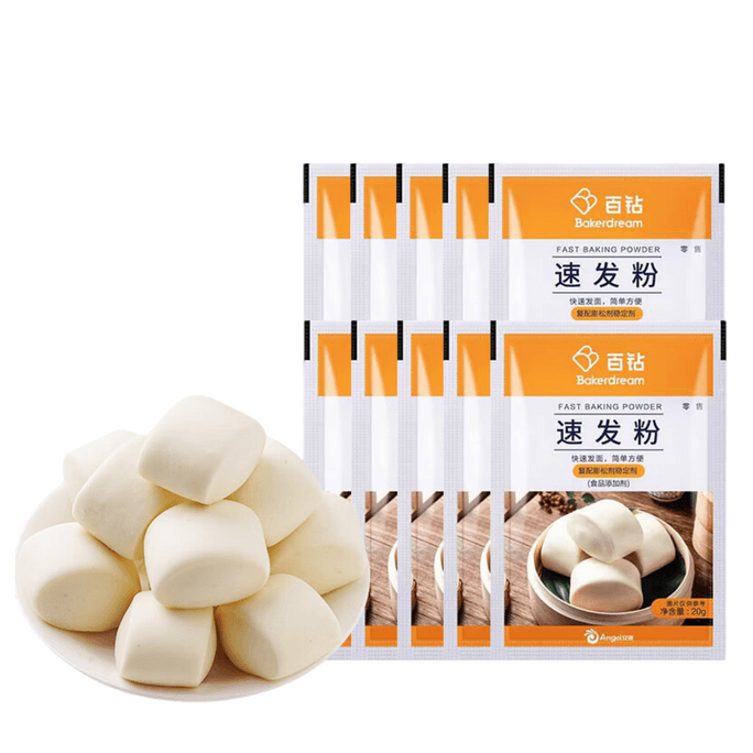 Instant Leavening Agent for Home Baking 10 Bags × 20g