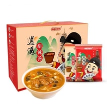 허난 전통 아침 식사 소야오 라오양가 정통 후라탕(약간 매운맛 + 매운맛) 70g*2봉지 6그릇(1봉지로 3그릇 가능)