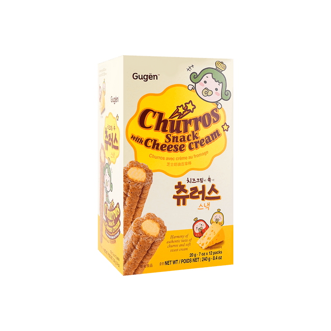 Churros Cheese Cream Snack 12*20g