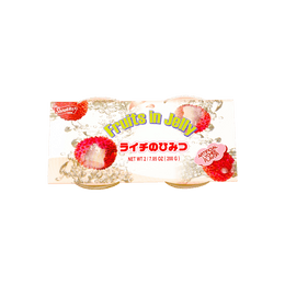 Jelly Cup Lychee Flavor 2 Cups 400g