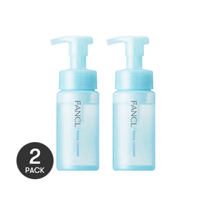 日本FANCL 氨基酸泡沫洗面乳 溫和淨膚潔面泡沫 保濕柔嫩 150ml*2 孕婦敏感肌可用 新舊版本隨機發送【超值裝】
