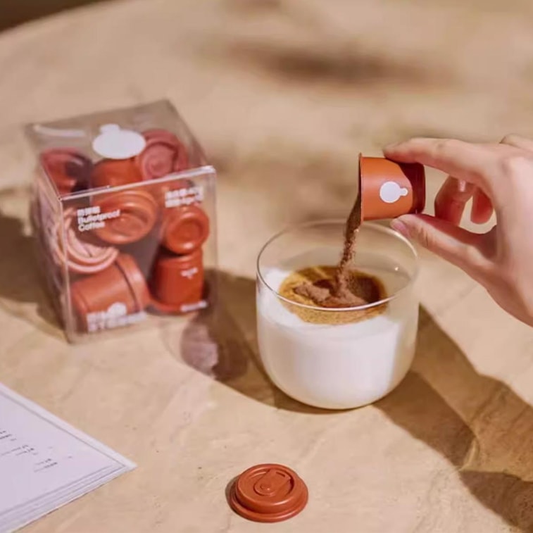 Solid Beverage Freeze Dried Instant Coffee, 10cups, Bulletproof Coffee, White Kidney Bean *2【2 Packs】 4