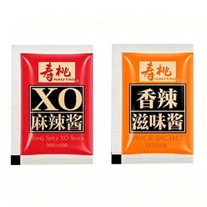Longevity Peach Brand Cart Noodle Mixed Sauce 25g*5 packs