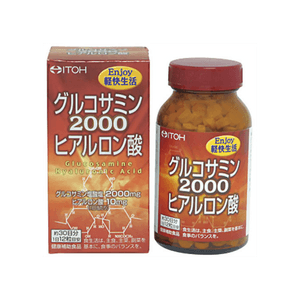 【日本直效郵件】 日本 井藤漢方製藥 葡萄糖胺2000+玻尿酸 360 關節 健康 骨骼 軟骨 營養補充