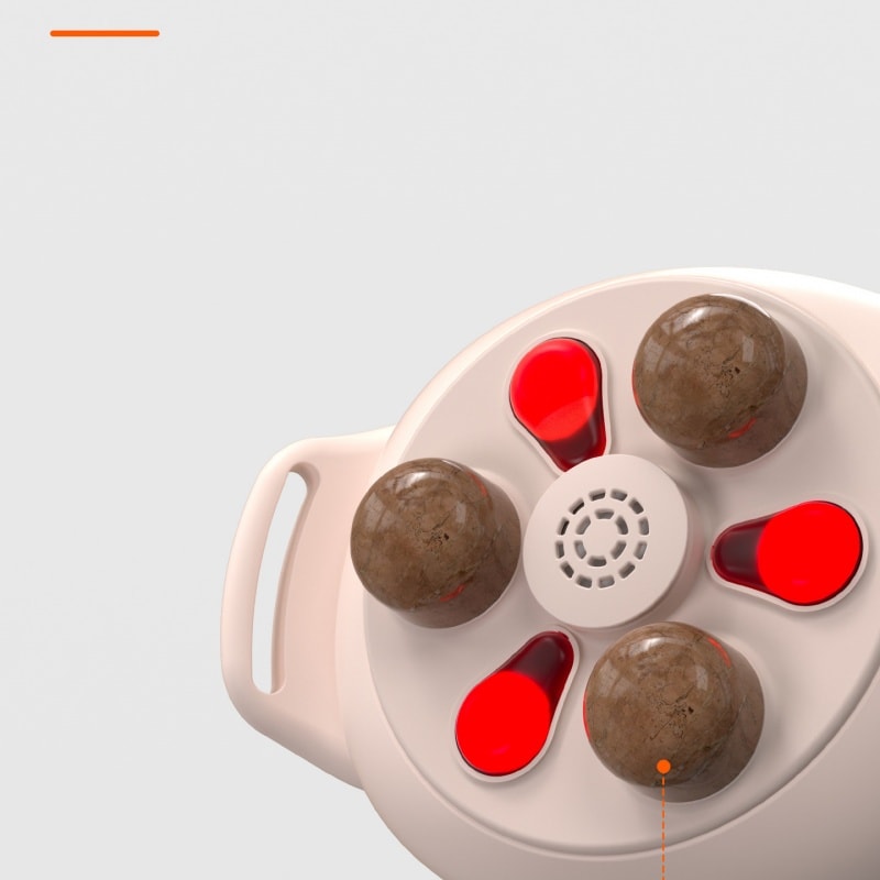 【中国直邮】 妙界 砭石揉腹仪全自动腹部按摩器促进肠胃蠕动 改善便秘 智能按摩仪 一个装