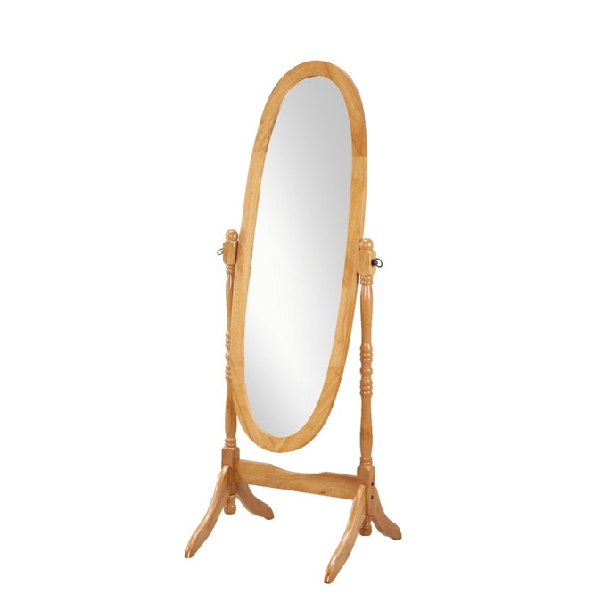 【Direct Mail to the United States】Anna Queen style Cheval oak mirror 1