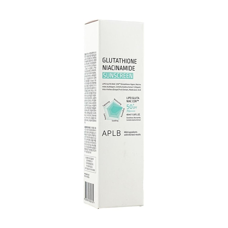 glutathione niacinamide sunscreen APLB Sunscreen, 1.35 fl oz 30 VC Boxes:1 Box Glow peptide dosage: complete