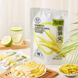 盒马 泡椒脆笋尖 230g *3【3份超值装】【酸脆超好吃!!无限回购的爆款零食】【0卡减脂人士友好】