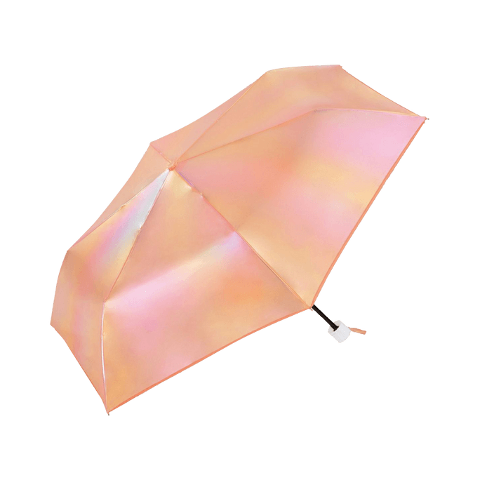 w.p.c||人魚姬珍珠光暈迷你折疊傘||橙色 50cm 1把