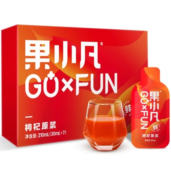 Guoxiaofan Goji Berry Puree 210ml per box