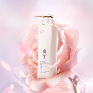 Perfumed Body Lotion Rose Essential Oil Moisturizing Smoothing 17.6oz