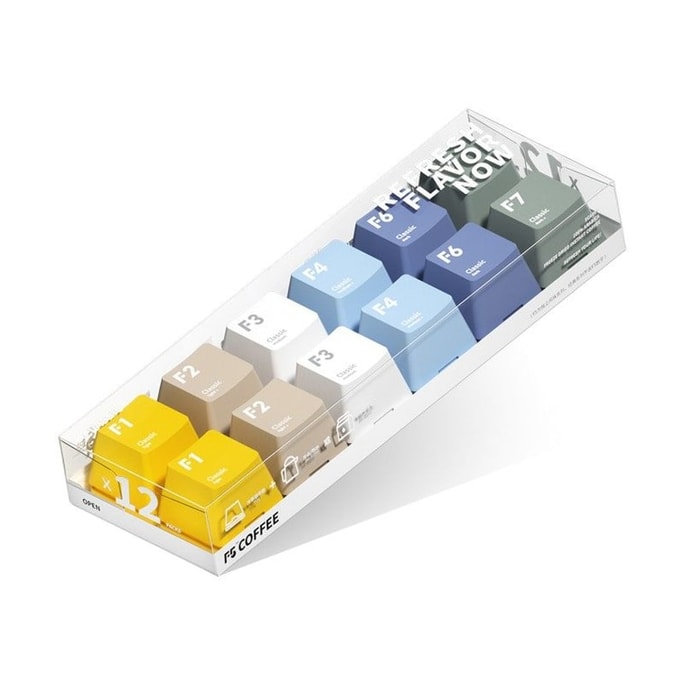 Ultra-quick-dissolving premium instant coffee - 6 classic original flavors in a mixed pack - 0 sugar - 3g per 12 capsules