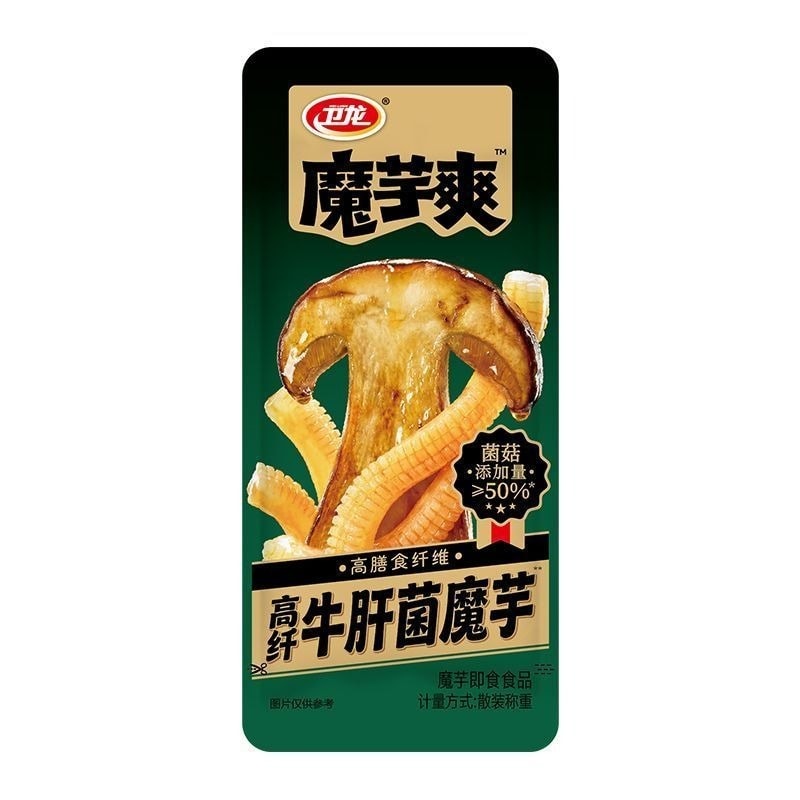 衛龍 高纖牛肝菌蒟蒻爽魔芋素毛肚180g(18g*10包)