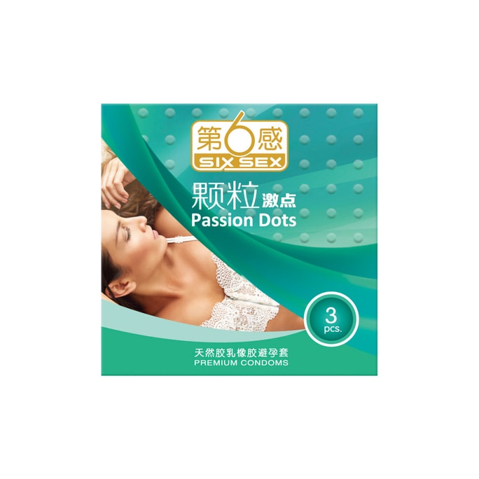 Condom [Passion Dots] 3pcs