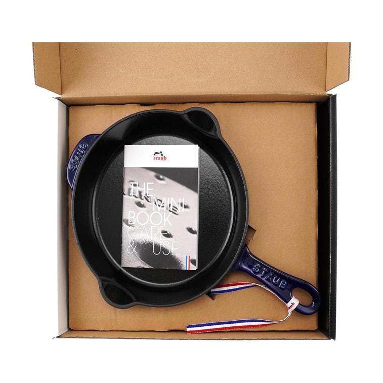 8.5인치 에나멜 주철 깊은 프라이팬 - 딥 블루 12