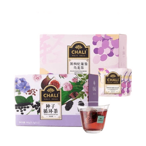 【홍콩 직배송】 차리 씨앗 순환차 12개입 + 블랙 구기자차 12개입 다차원적으로 신체 영양 공급