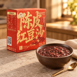 御勺 陈皮红豆沙 198g【丽水老字号】【开盖即食代餐甜品速食粥】